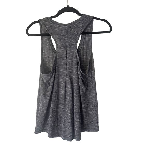 Tahari Women's Size Small P Blue Striped Heathered Racerback Tank Top - Picture 6 of 8